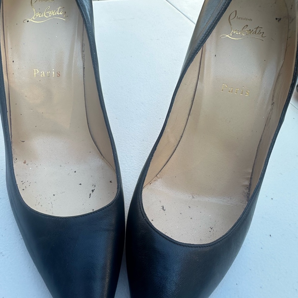 Christian Louboutin Classic Black Heels - Picture 11 of 14